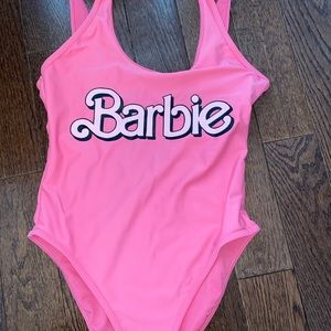 Barbie one piece bathing suit